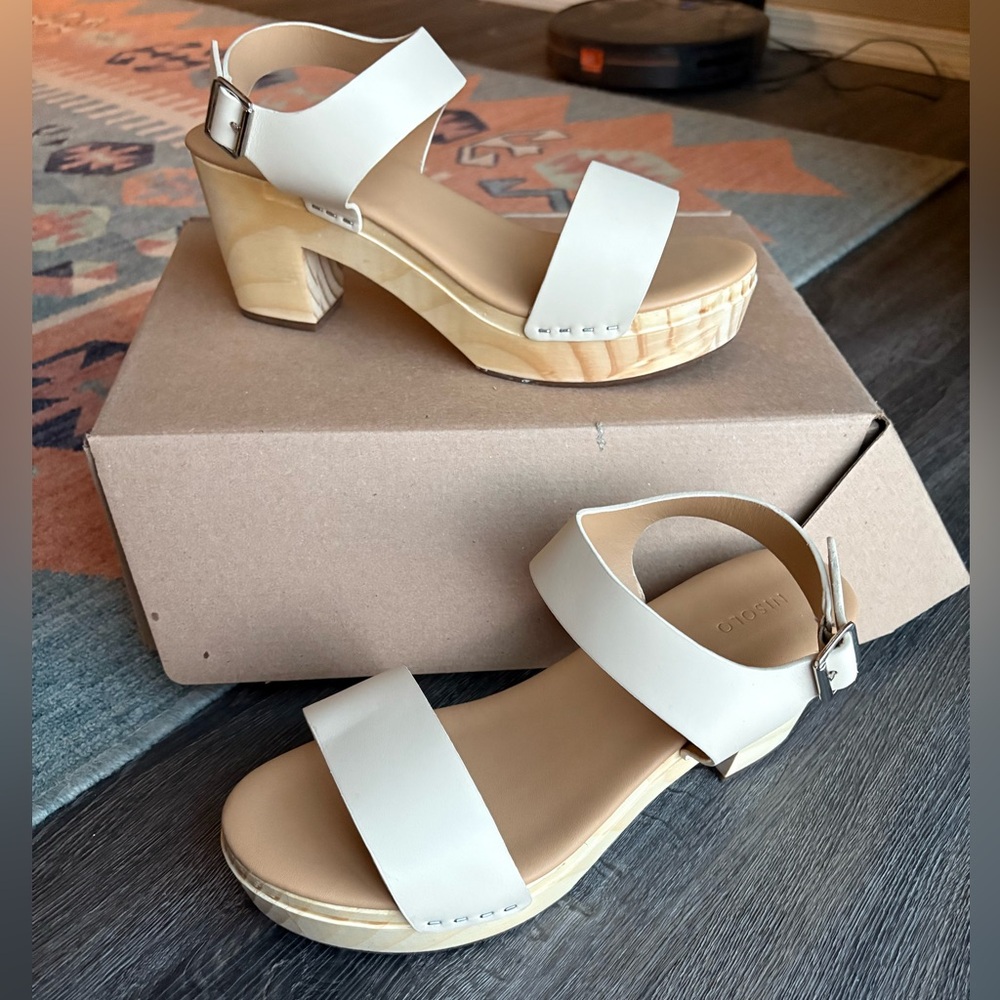 NWB Nisolo All Day Open-Toe Clog Sandals